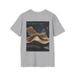Whale Breach Unisex T-Shirt sport grey - back view
