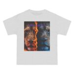 Fierce Duality T-Shirt (ash color) – front view