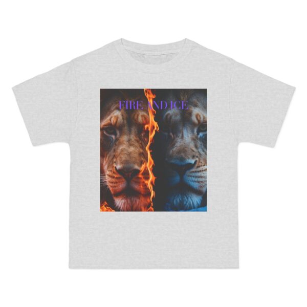Fierce Duality T-Shirt (ash color) – front view
