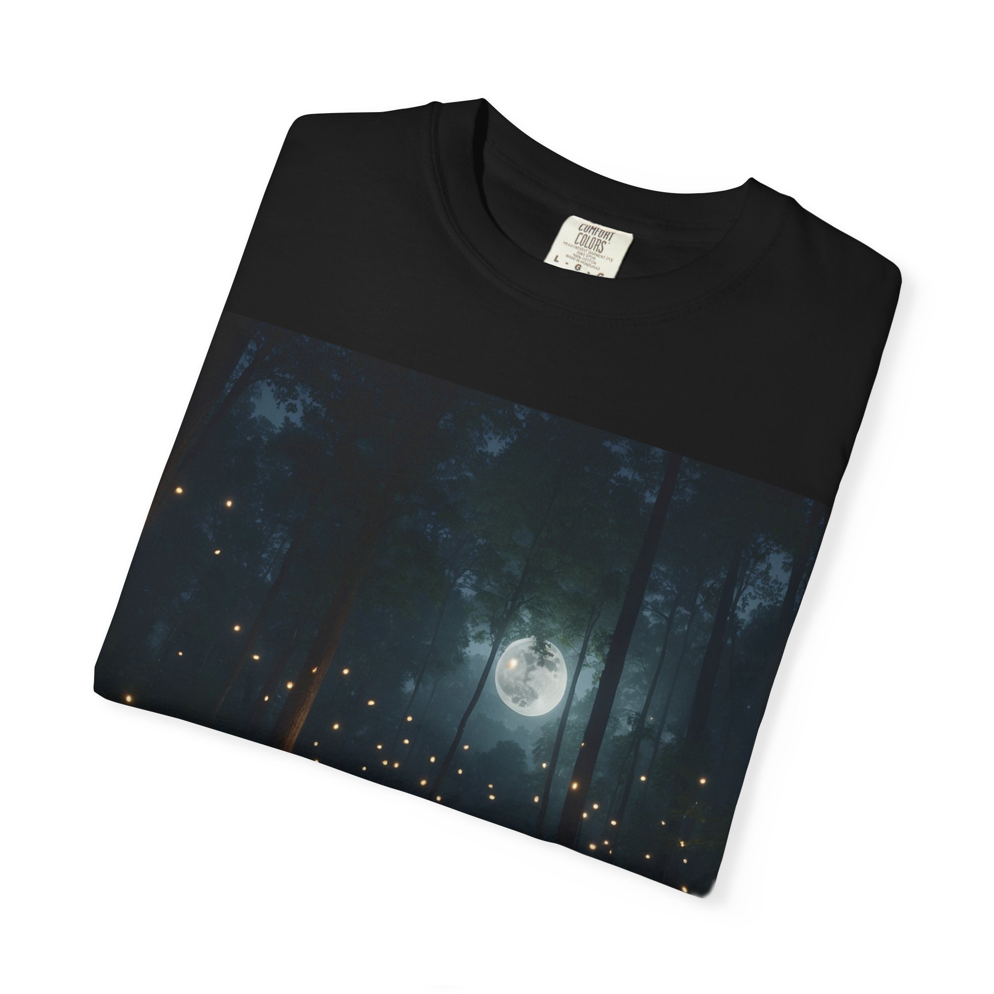 11453703777636380524_2048.jpeg Nature Inspired Unisex T-Shirt black - folded view