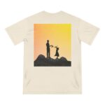 Heartbeat & Sunset Silhouette T-shirt natural - back view