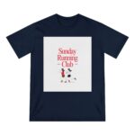500KM Challenge T-shirt (navy color) - front view