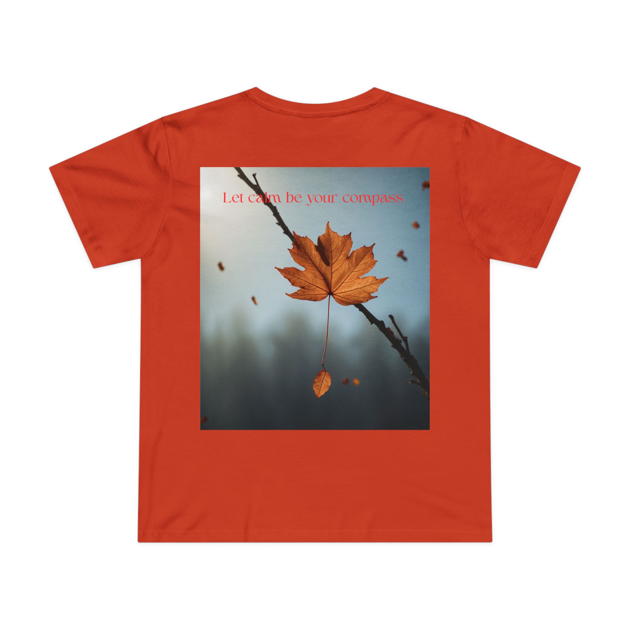 15082733096263699320_2048.jpeg Autumn Inspiration Women’s Maple T-shirt Autumn - back view