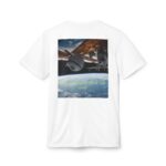 Scenic Adidas Unisex Love & Space T-shirt (white color) – back view
