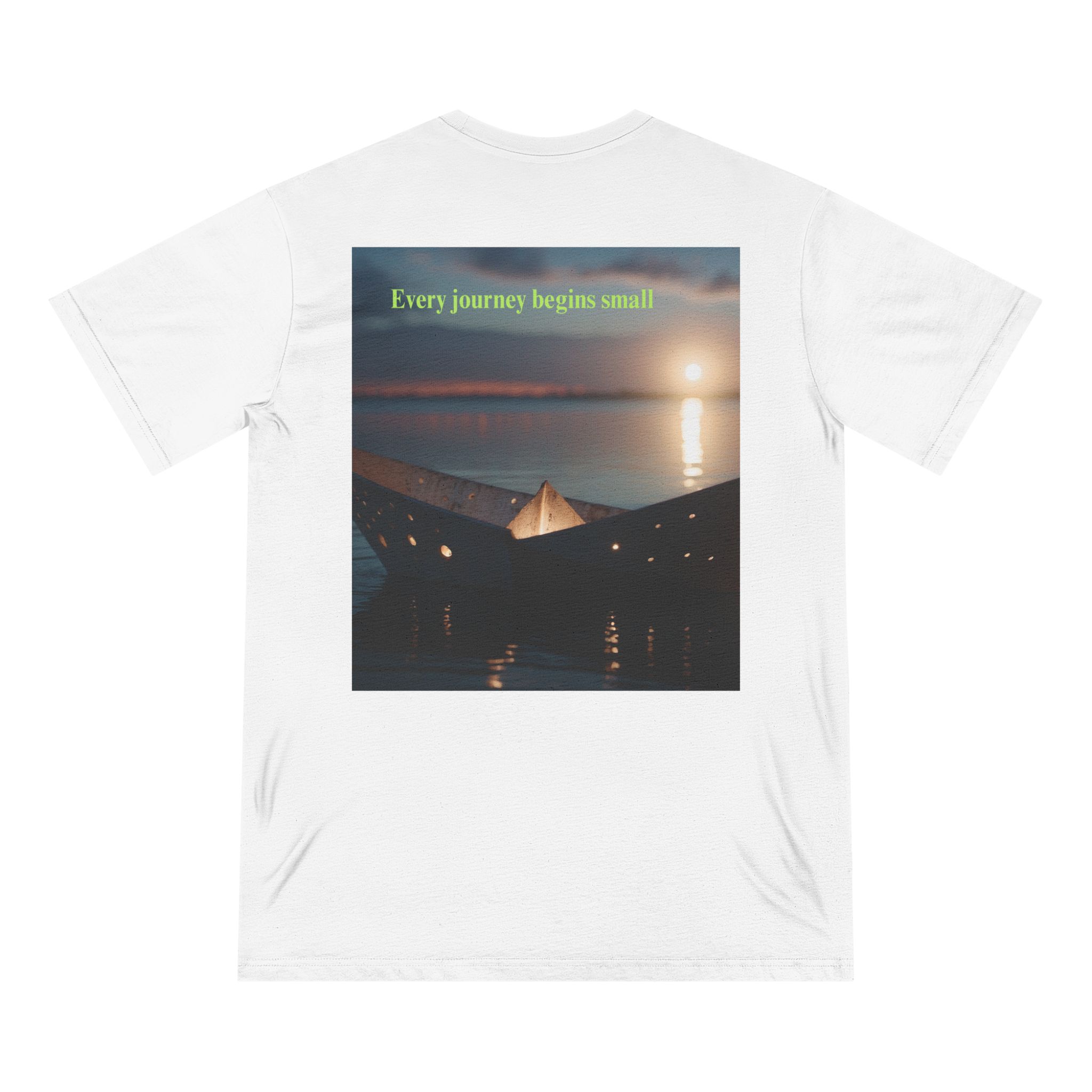 1540903596184366327_2048.jpeg Dreamy Journey T-Shirt (white color) - back view