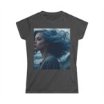 Ocean Vibes Women's T-shirt (dark heather color) – front view