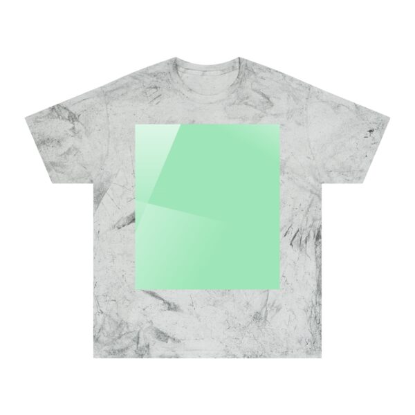 Aurora-Inspired Sky Print T-shirt (smoke color) – front view