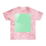 17876420139728877562_2048.jpeg Aurora-Inspired Sky Print T-shirt (clay color) – front view