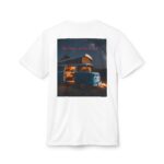 adidas Desert Vibes Unisex Sport T-shirt (white color) - back view