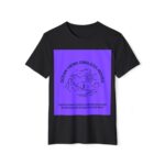 Eco Surf Vibes T-shirt (solid black blend color) - front view