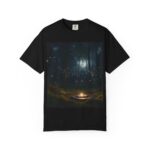 Nature Inspired Unisex T-Shirt black - front view