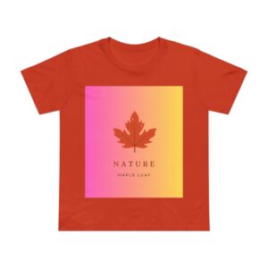 Breathe & Bloom Maple Tee T-shirt autumn- front view