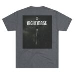 Beast and Nightmare Dual Art T-shirt Tri-Blend Premium Heather - back view