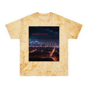 Urban Aesthetic Unisex T-Shirt (citrine color) – front view